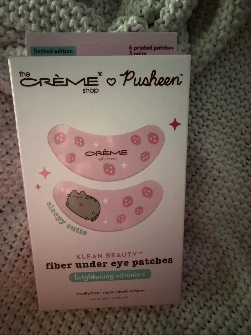 Hello Kitty Pink Hydrating Eye Care & Brightening Patches Set
